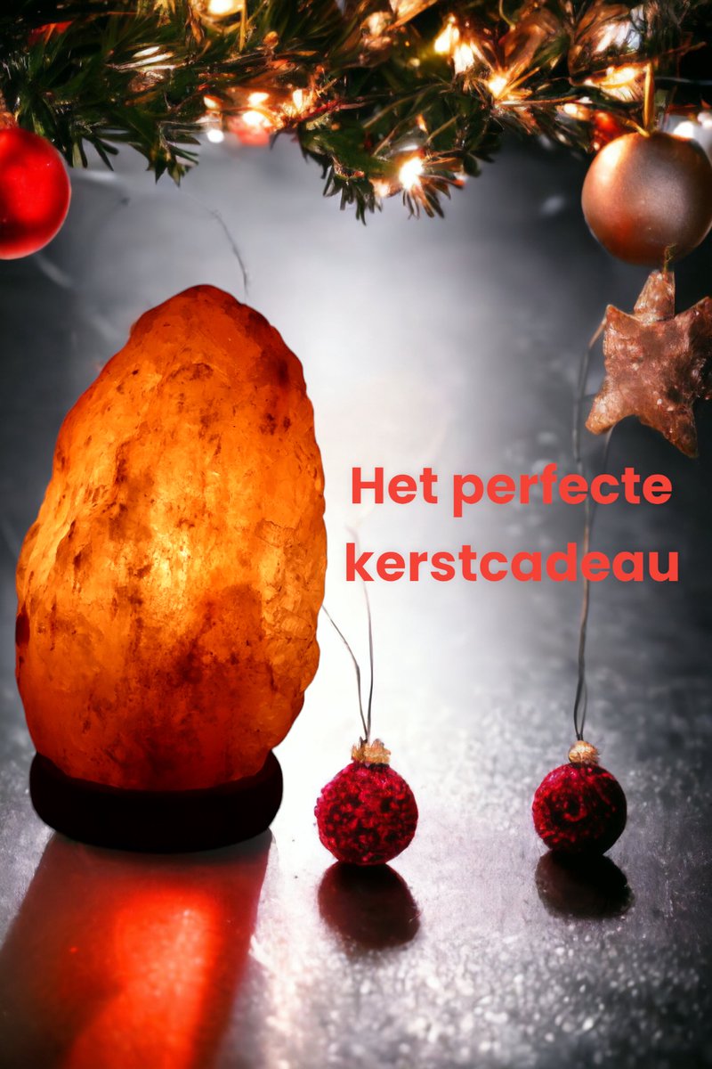 zoutlamp met kabel en lamp