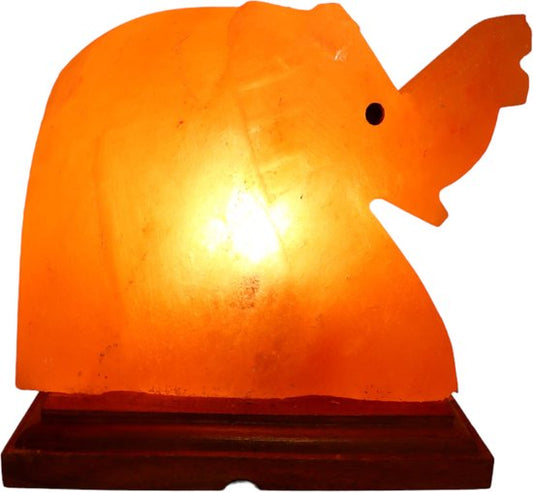 Himalaya Zoutlamp Olifant Sculptuur – 15 cm – 3 kg – Dimbaar