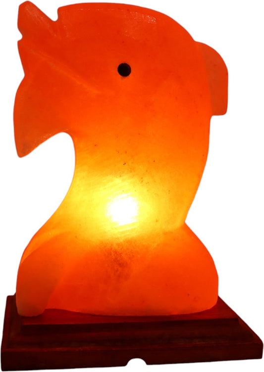Handgemaakte Dolphin Sculptuur Himalaya Zoutlamp – 20 cm – 3 KG – Dimfunctie