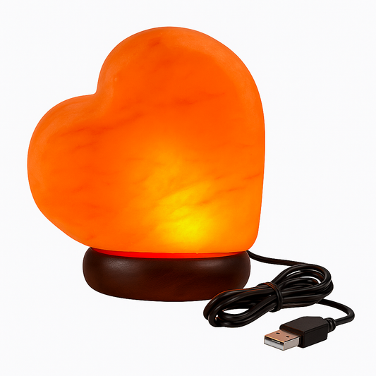 Zoutlamp Hart vorm